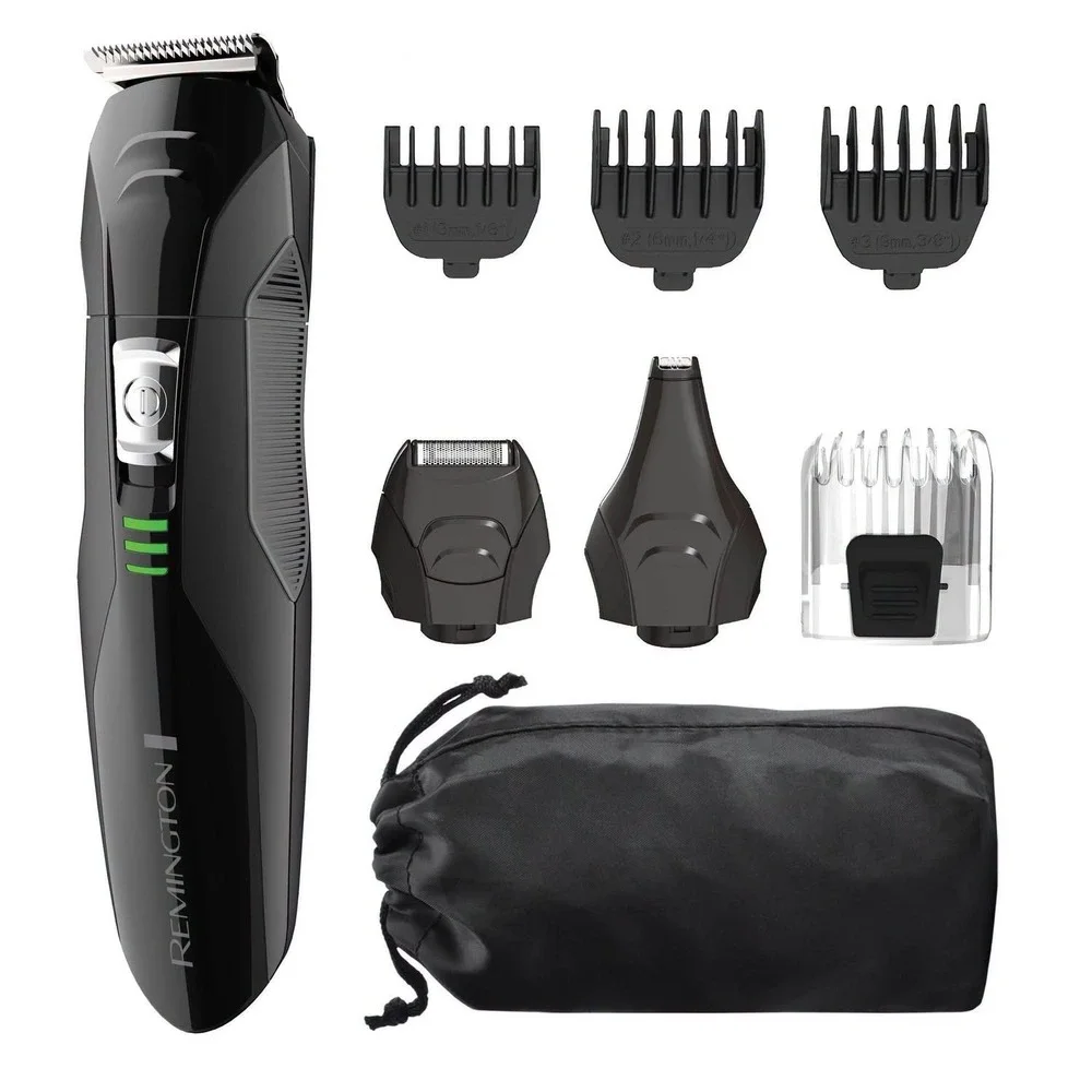 Remington PG6025 All-in-One Grooming Kit Cordless Beard Trimmer 8 Piece Set